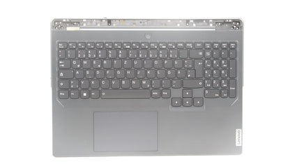 Lenovo Legion 5 16IRX8 Palmrest Cover Touchpad Keyboard German 5CB1L30897