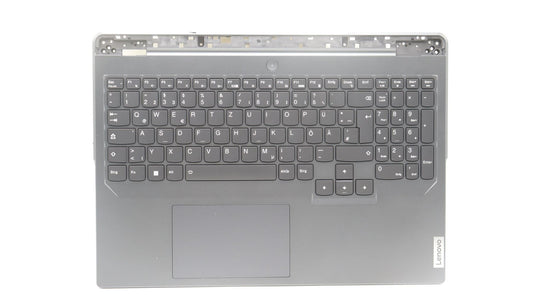 Lenovo Legion 5 16IRX8 Palmrest Cover Touchpad Keyboard German 5CB1L30897
