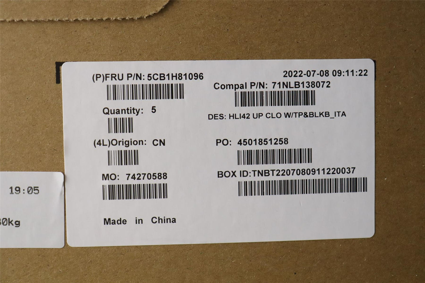 Lenovo IdeaPad 5 14IAP7 5 14ARH7 Palmrest Cover Touchpad Keyboard 5CB1H81096