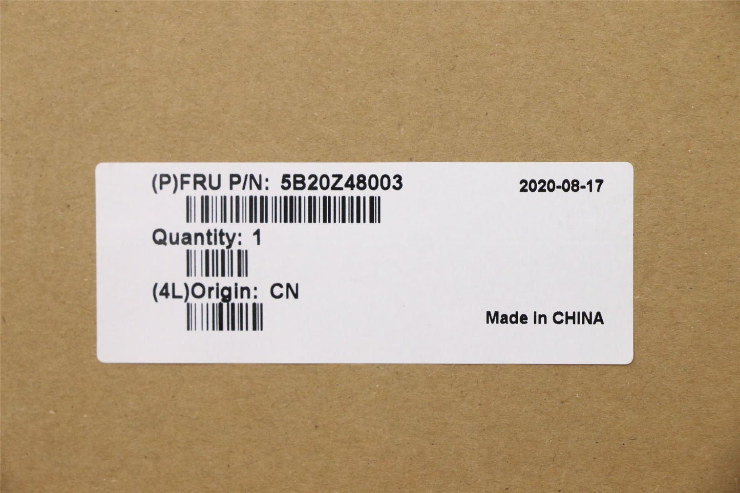 Lenovo 5B20Z48003 i7-10610U 32G vP WIN YAYd-TL3YA