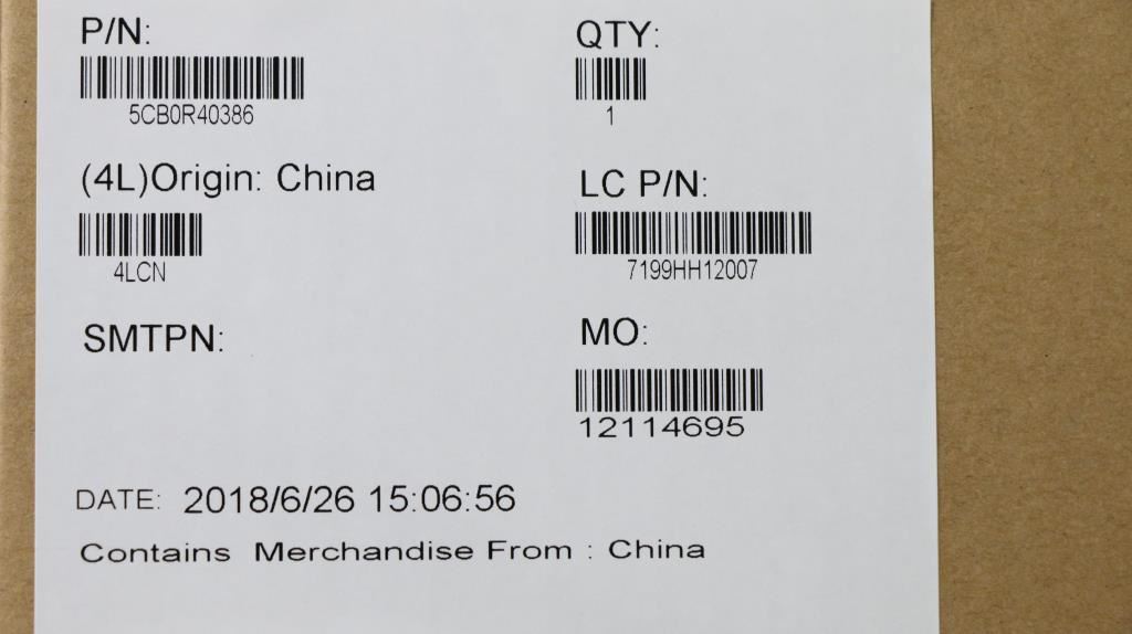 Lenovo MBL81CN I37020U UMA D4G NFP WIN 5CB0R40386