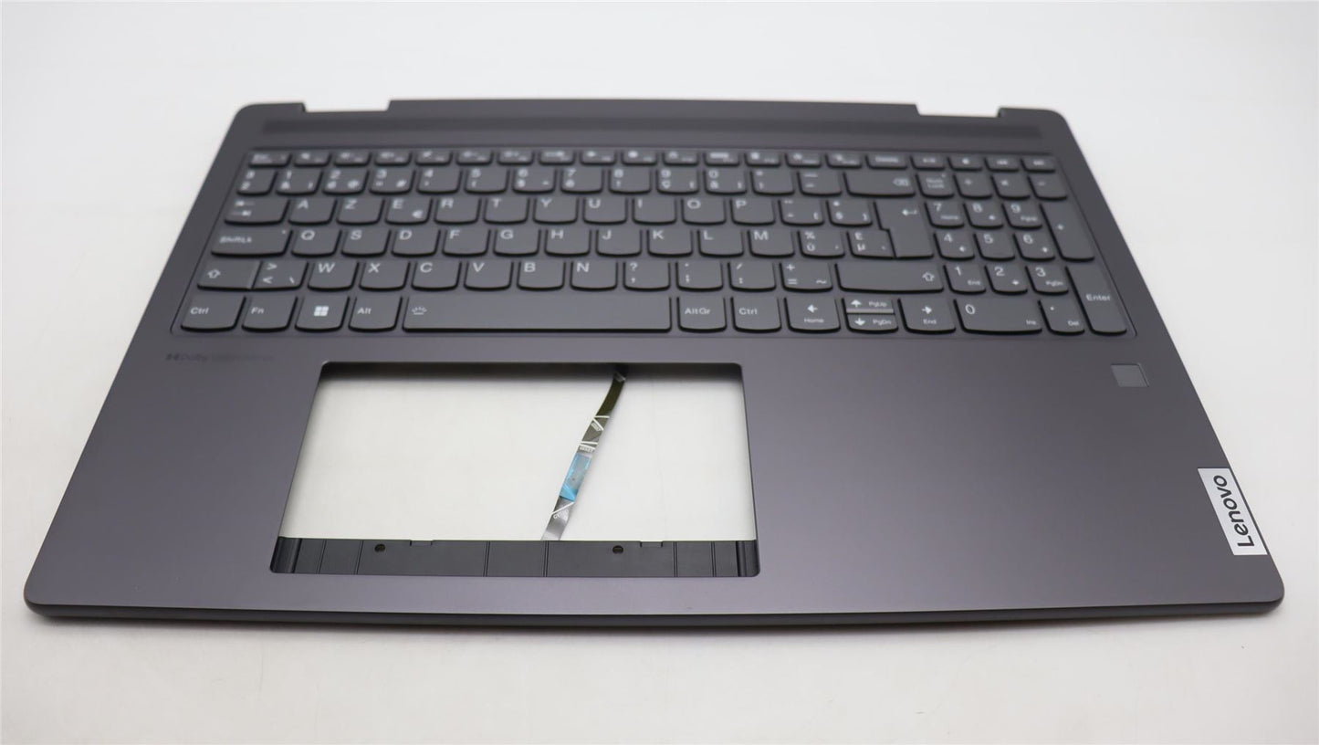 Lenovo Yoga 7 16IRL8 Keyboard Palmrest Top Cover Belgian Storm Grey 5CB1L31862