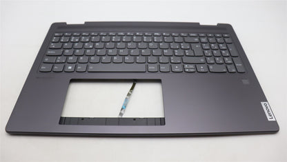 Lenovo Yoga 7 16IRL8 Keyboard Palmrest Top Cover Belgian Storm Grey 5CB1L31862