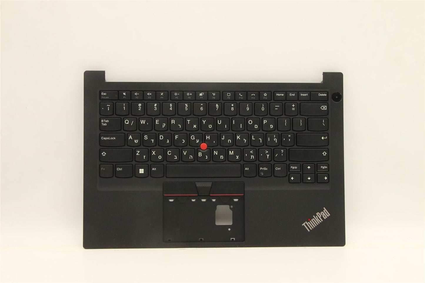 Lenovo ThinkPad E14 Gen 2 Keyboard Palmrest Top Cover Hebrew Black 5M11A34897