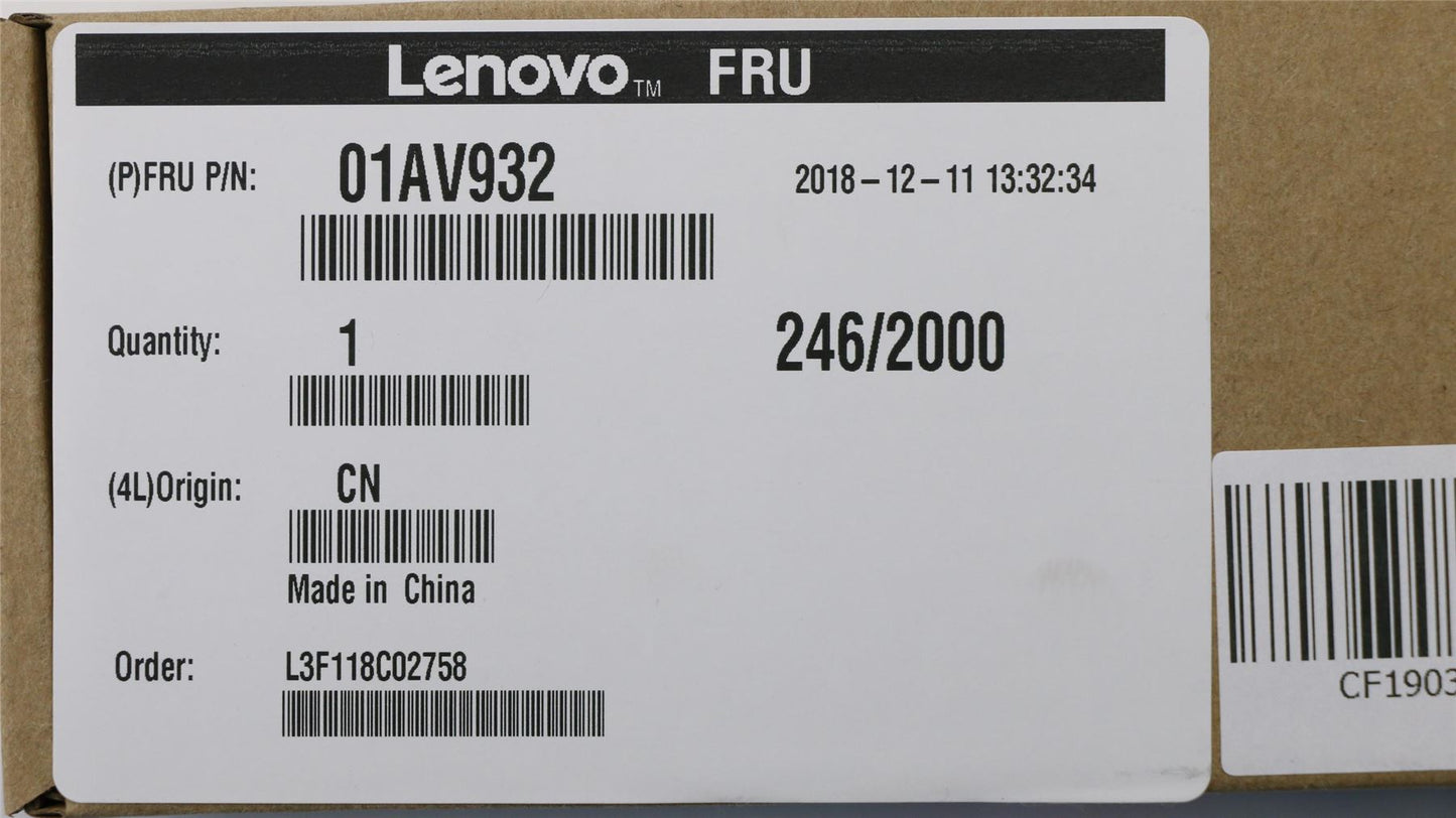 Lenovo ThinkPad X260 câble écran LCD affichage LED EDP 01AV932