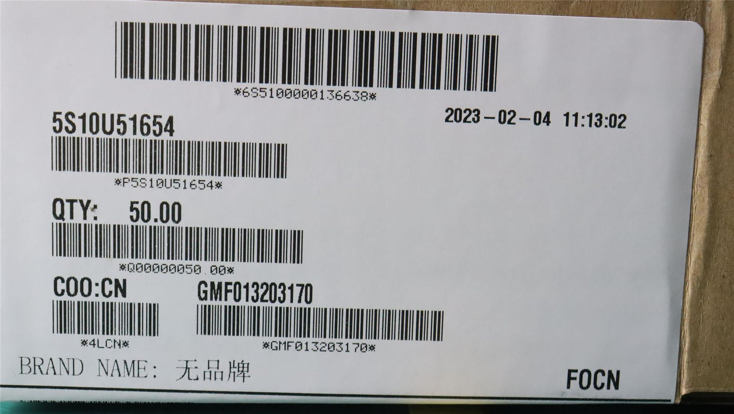 Lenovo SCREW Screw M F #6-32XL5,BNI,LCFC 5S10U51654