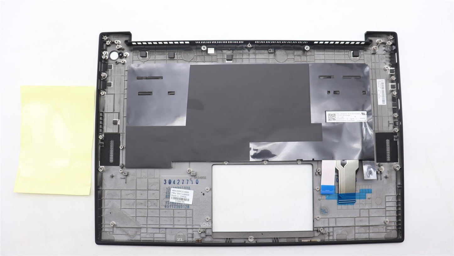 Lenovo ThinkPad P1 Gen 6 Keyboard Palmrest Top Cover Hebrew White 5M11L89007