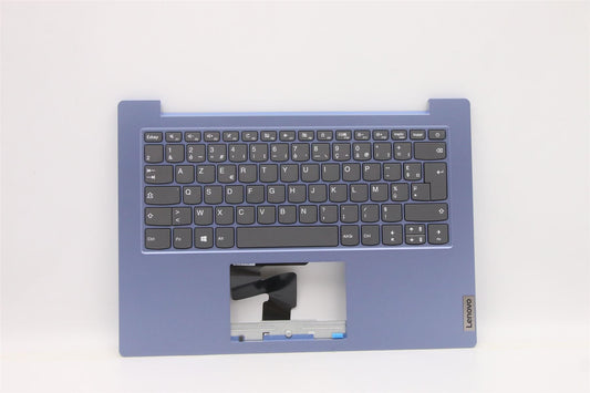 Lenovo IdeaPad 1-14IGL05 Palmrest Cover Keyboard French Blue 5CB0X57006