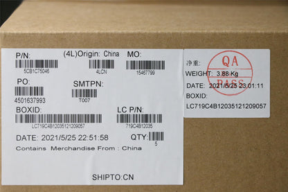 Lenovo IdeaPad 3-17ALC6 Palmrest Cover Touchpad Keyboard Slovenian 5CB1C75046