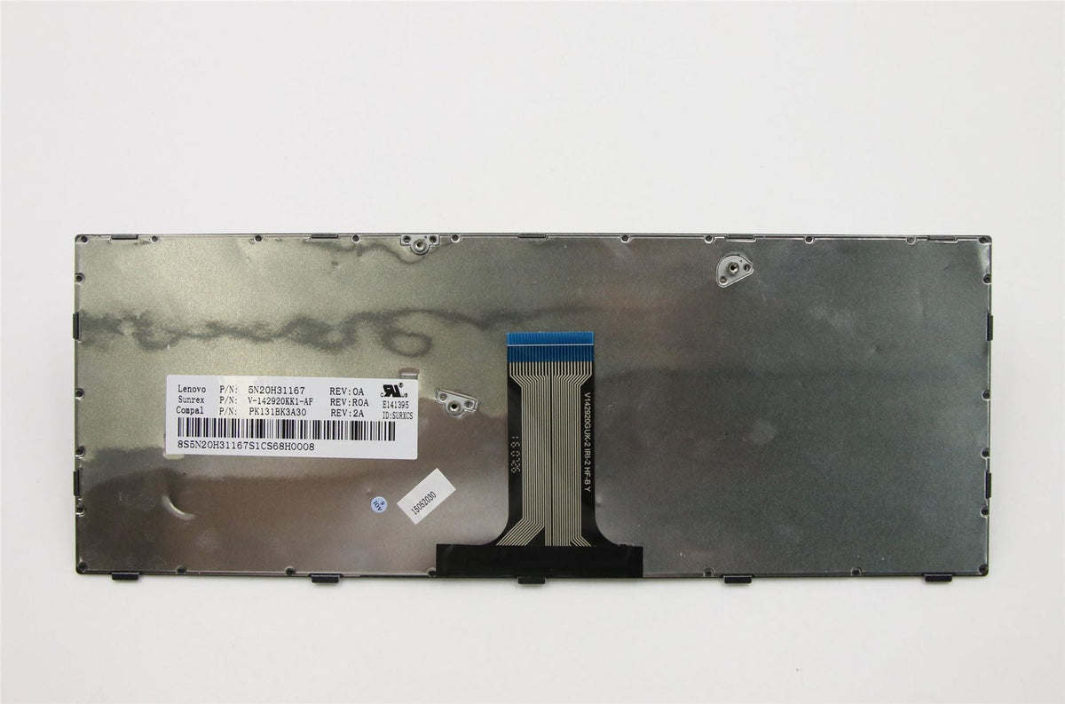Lenovo Fr-Ar-T5G1-CCY-BlackKey-KBD French Keyboard 5N20H31158