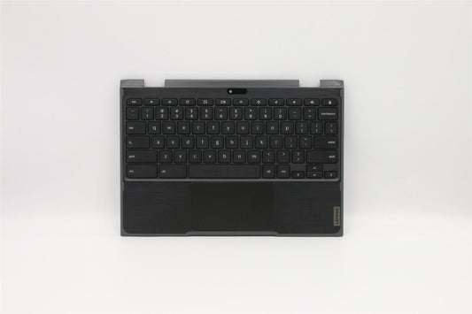 Lenovo Chromebook 300e 2nd AST Keyboard Palmrest Top Cover US Black 5CB0Z21553