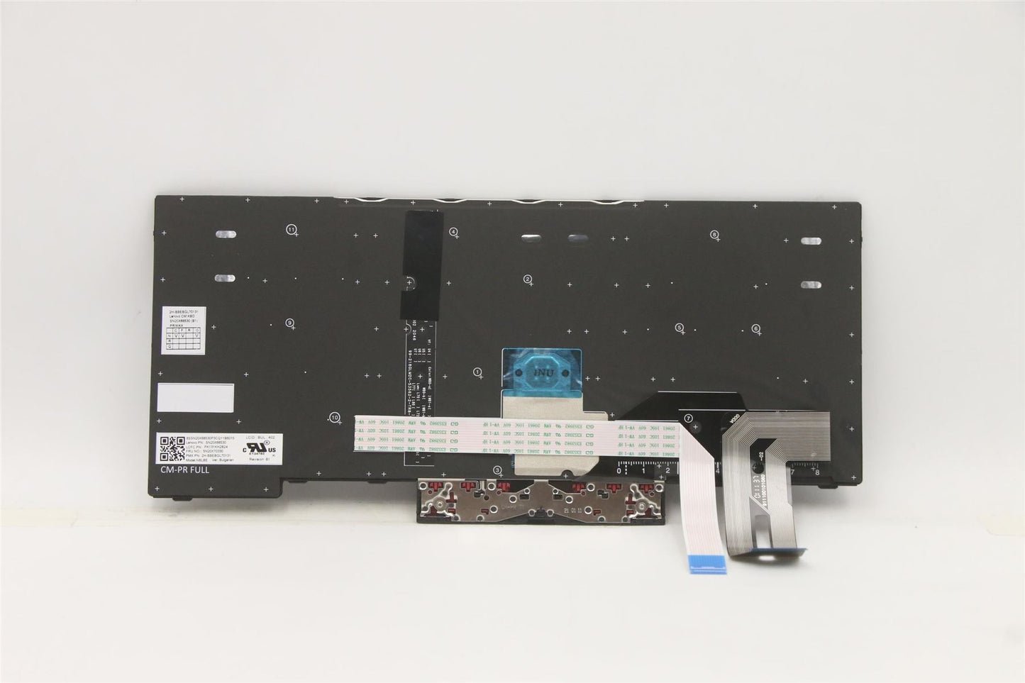 Lenovo ThinkPad T14 Gen 1 T14 Gen 2 Keyboard Bulgarian Black Backlit 5N20X68852