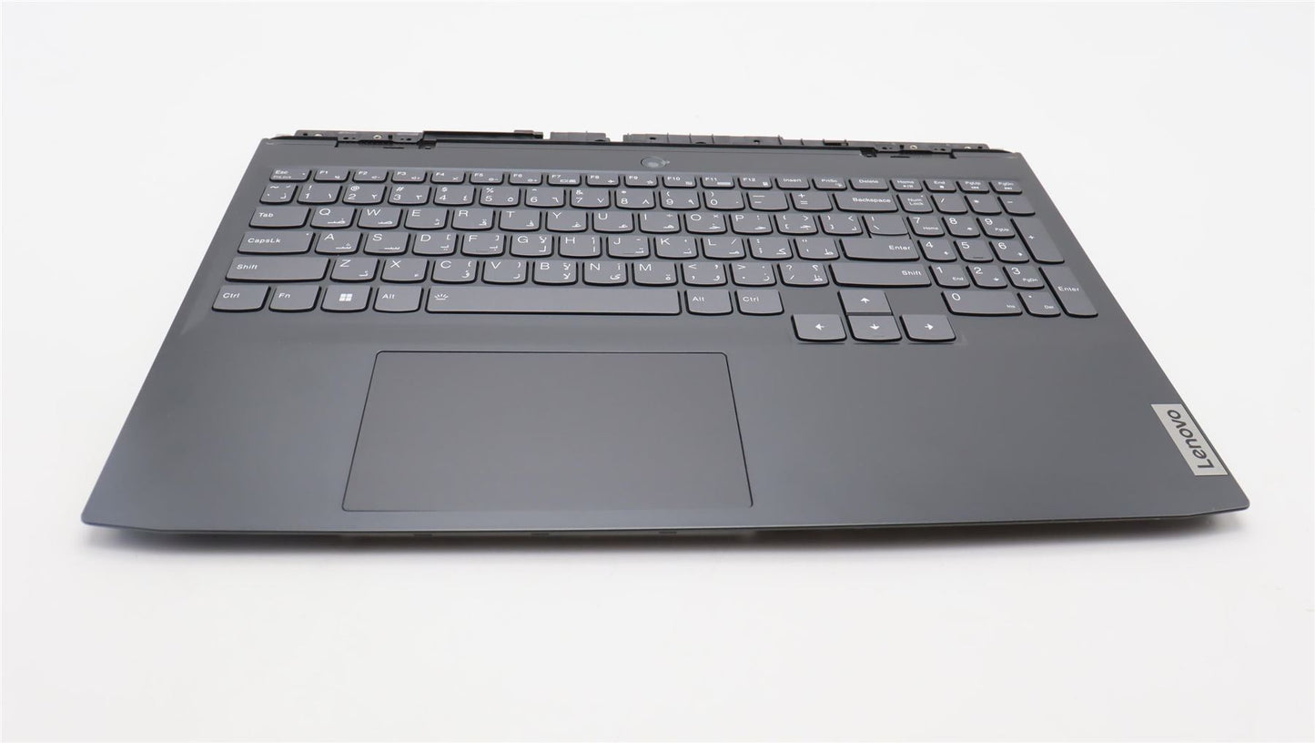 Lenovo IdeaPad 3 15ARH7 Palmrest Cover Touchpad Keyboard Arabic White 5CB1J38977