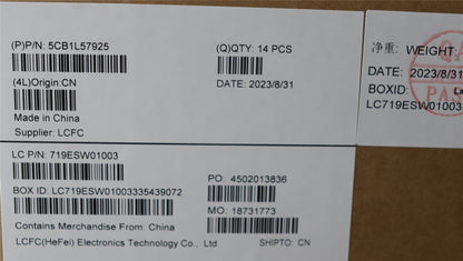 Lenovo ThinkPad T14 Gen 4 P14s Gen 4 Palmrest Top Cover Housing Black 5CB1L57925