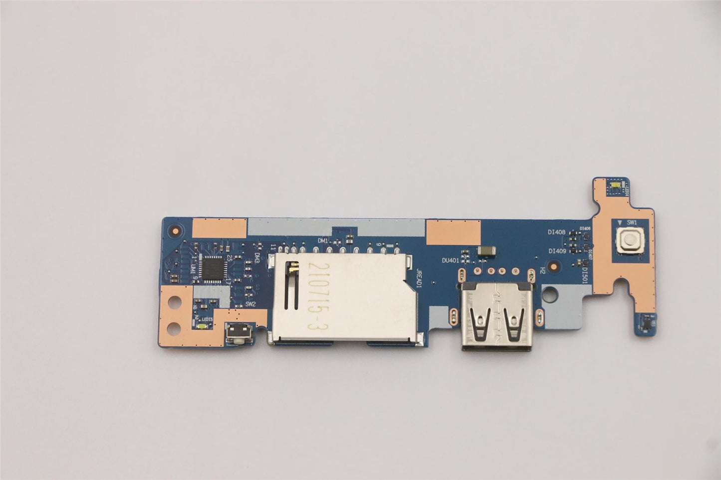 Lenovo IdeaPad 1-15IJL7 USB-A SD Card Reader Board 5C50S25273