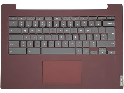 Lenovo Chromebook S340-14 Keyboard Palmrest Top Cover UK Dark Orchid 5CB0U43600