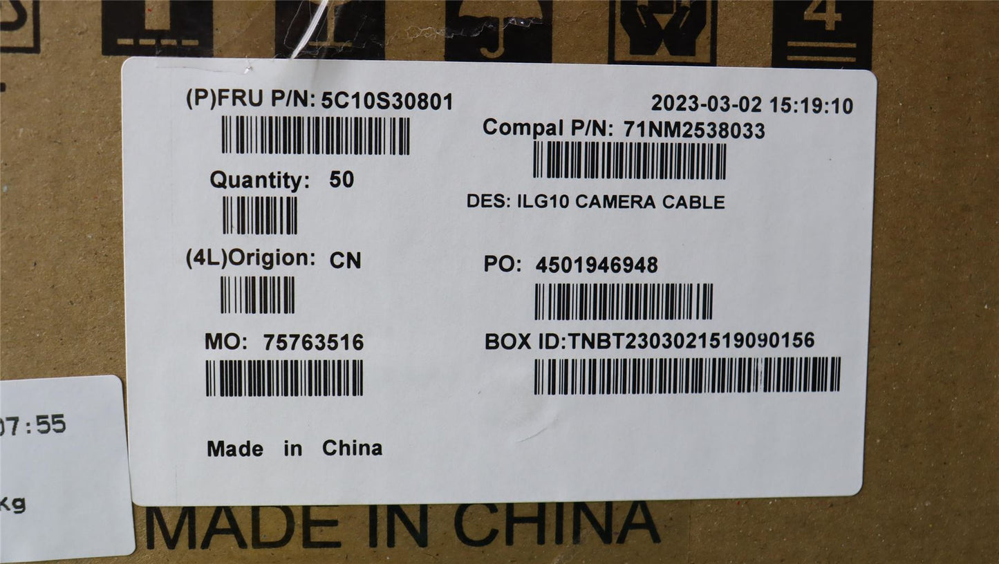 Lenovo camera cable C 82XV 5C10S30801