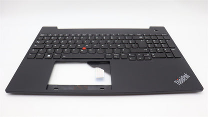 Lenovo ThinkPad E16 Gen 1 Keyboard Palmrest Top Cover French Black 5M11L65208