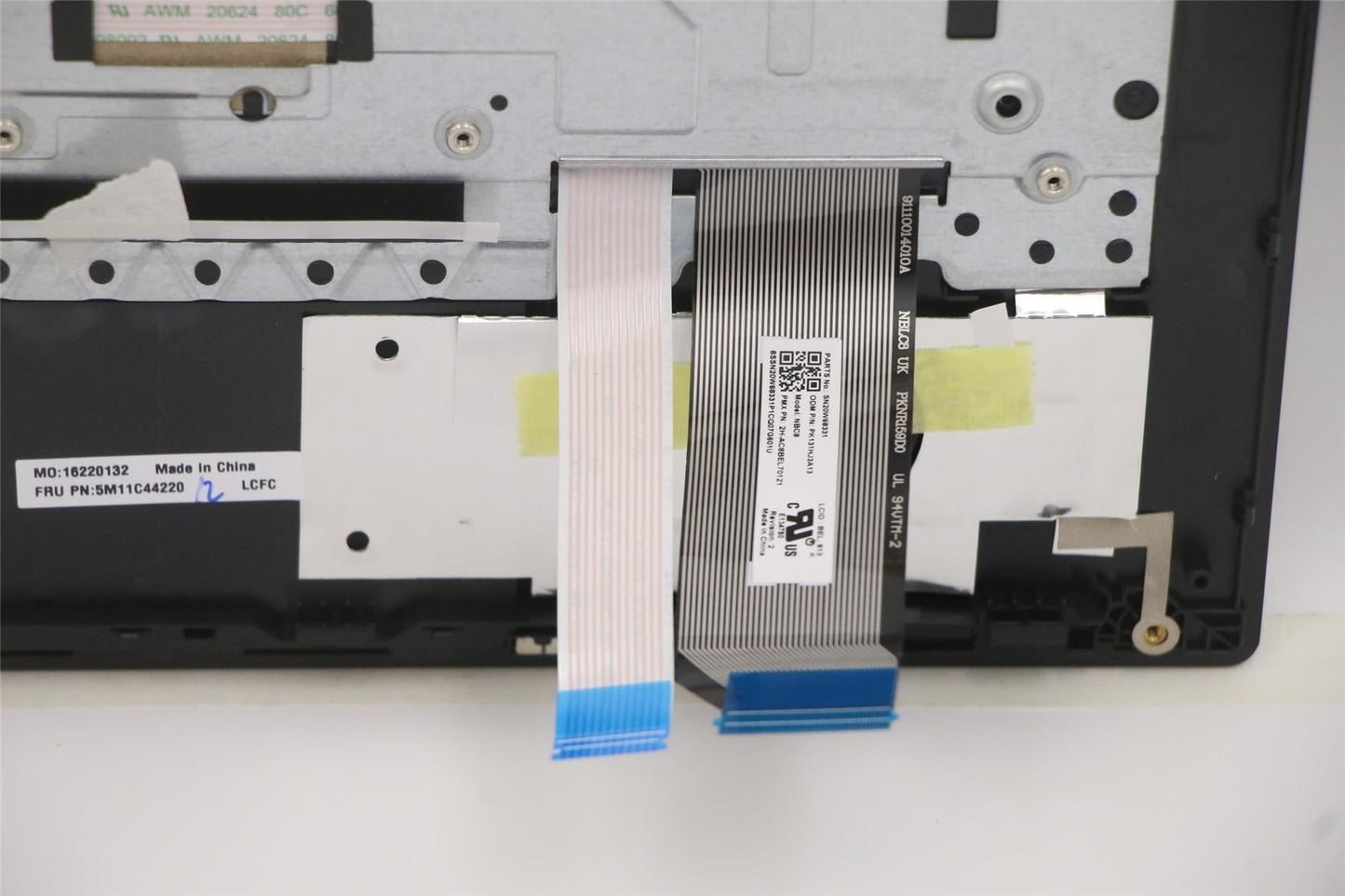 Lenovo 5M11C44220 MECH_ASM KB C BEL(PMX)PT UKBK