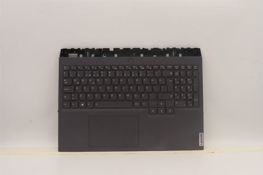 Lenovo 5 16IAH7H Palmrest Cover Touchpad Keyboard Turkish Storm Grey 5CB1F38515