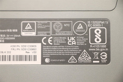 Lenovo KYB_MOUSE Split KBD-Fren Cana 058 Keyboard 5D51C33850