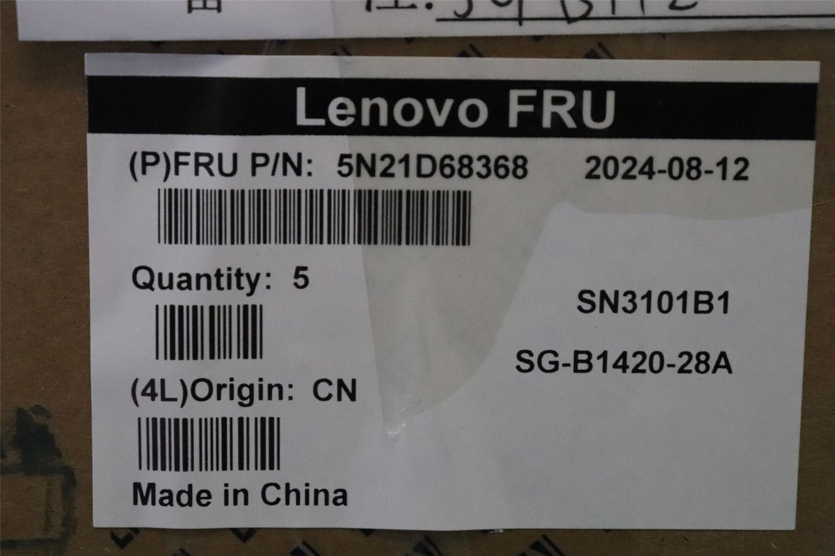 Lenovo NB_KYB CS22 FL TOP,GR-BL,LTN,TUR Greek Turkish Keyboard 5N21D68368