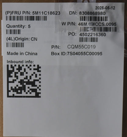 Lenovo WW C-Cvr+KOR KB ASM,CHY 5M11C18623