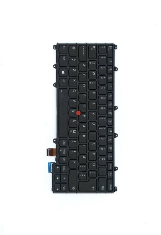 Lenovo Storm3,SRX,KB-BL,BK,IS Icelandic Keyboard 01HW631