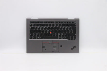 Lenovo ThinkPad X1 5th Gen Keyboard Palmrest Top Cover Turkish 5M10Z37132