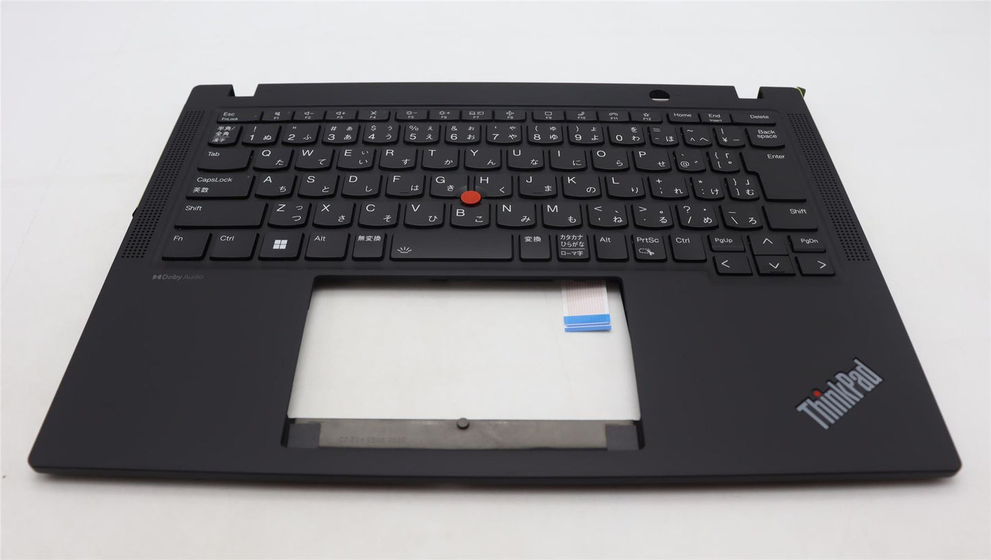 Lenovo ThinkPad X13 Gen 4 Keyboard Palmrest Top Cover Japanese Black 5M11H94414