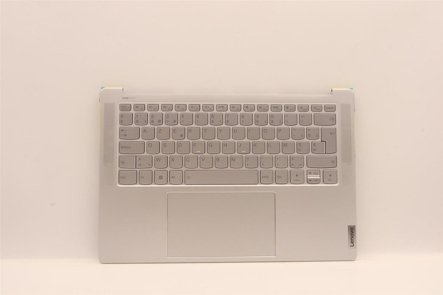 Lenovo Yoga 7 14IAH7 Palmrest Cover Touchpad Keyboard Belgian Grey 5CB1J37025