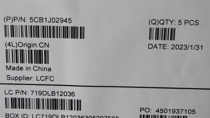 Lenovo Upper Case ASM_UKE L82U1 I/G_FP_U 5CB1J02945