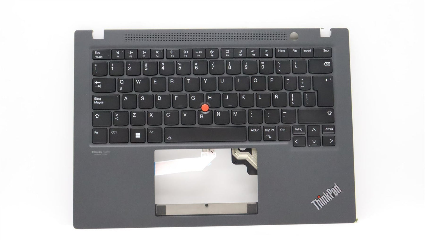 Lenovo ThinkPad T14s Gen 3 Keyboard Palmrest Top Cover Latin Spanish 5M11H25970