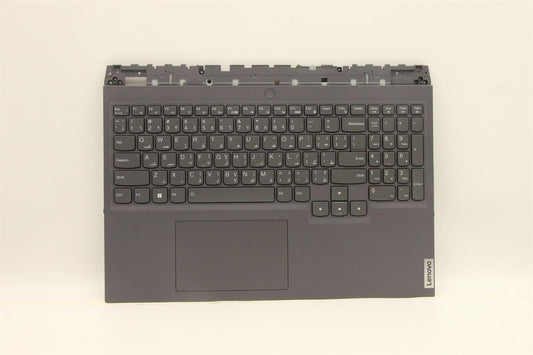 Lenovo 5 16IAH7H Palmrest Cover Touchpad Keyboard Arabic Storm Grey 5CB1F37733