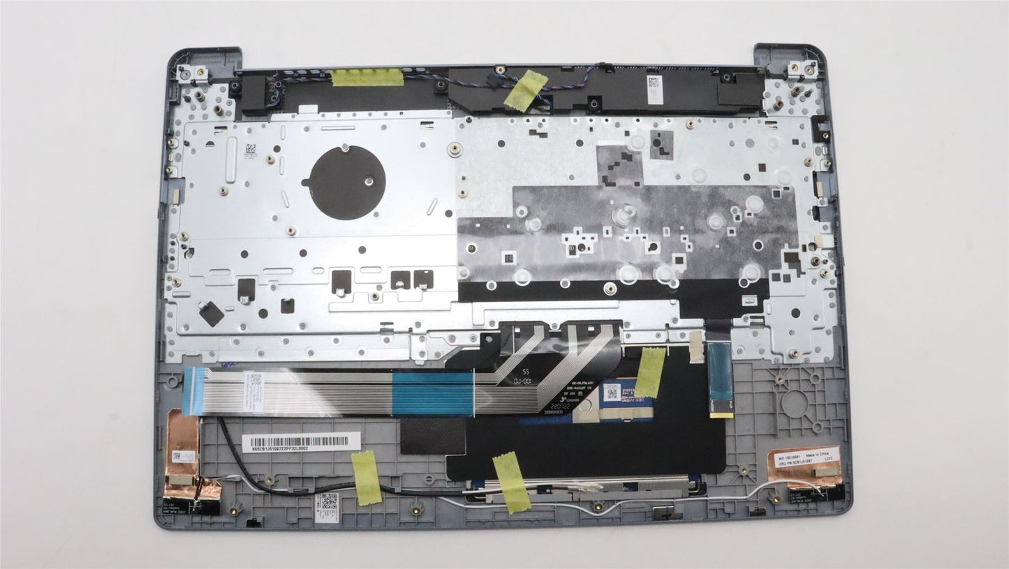 Lenovo Chrome IP 5 16IAU7 Palmrest Cover Touchpad Keyboard German 5CB1J51097