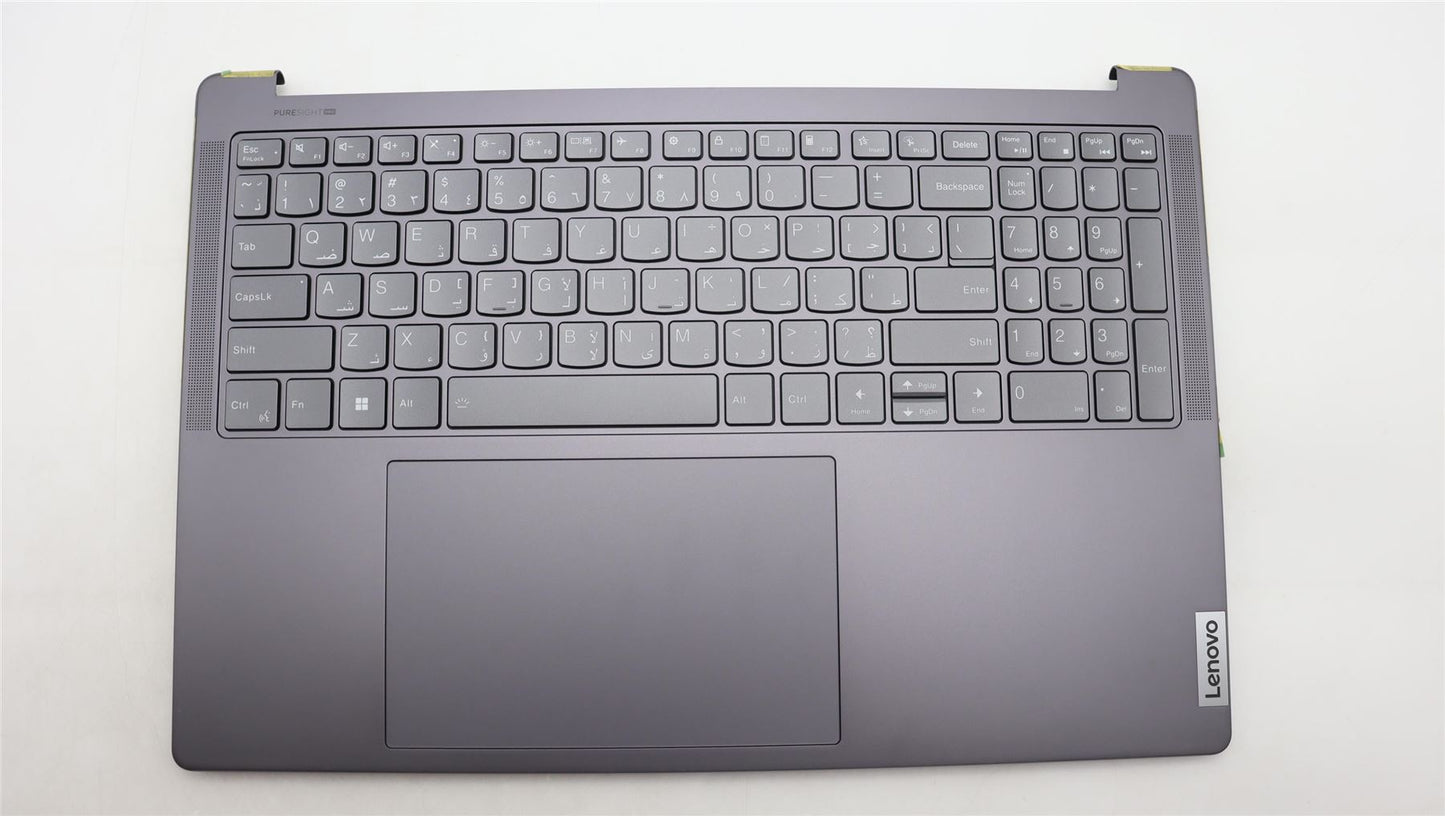 Lenovo Yoga 9 16IRP8 Palmrest Cover Touchpad Keyboard Arabic 5CB1L55110