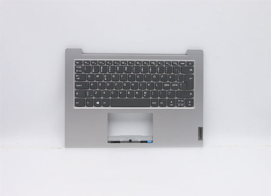 Lenovo IdeaPad 1-14ADA05 Keyboard Palmrest Top Cover Nordic Grey 5CB0Z55496