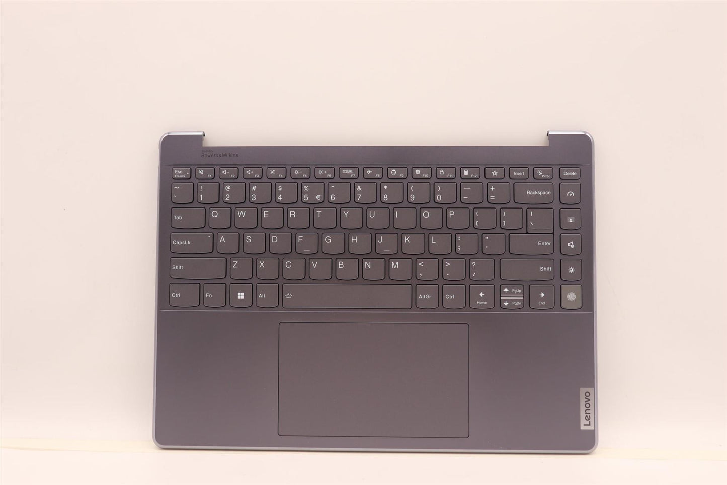 Lenovo IdeaPad 9 14IAP7 Palmrest Cover Touchpad Keyboard US Euro Grey 5CB1H23732