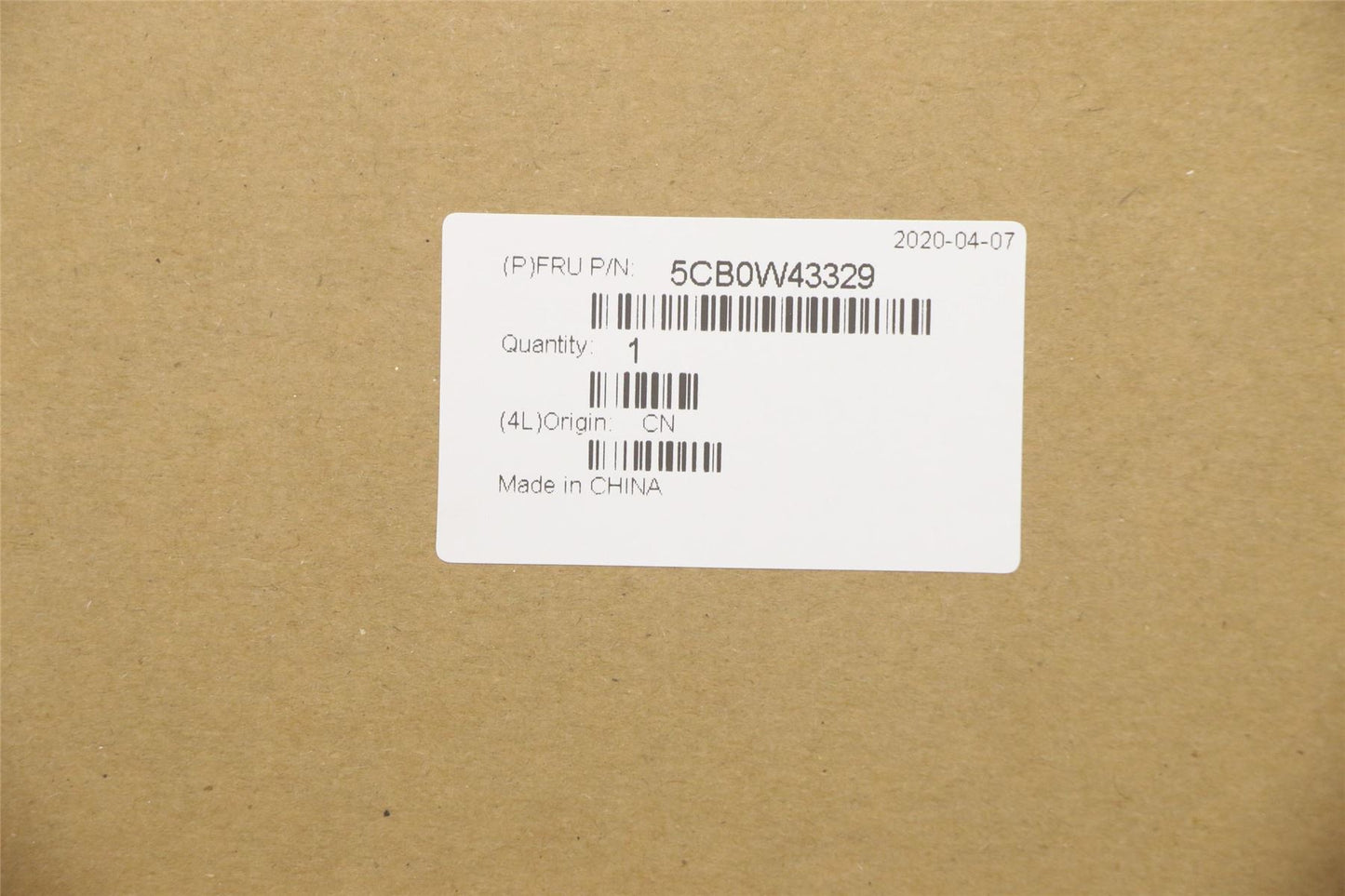 Lenovo IdeaPad S145-14IKB LCD Cover Rear Back Housing Black 5CB0W43329