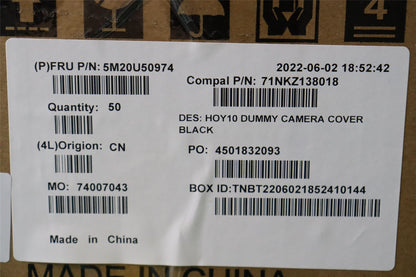 Lenovo MECHANICAL Dmy hou camera,B,AIO N3 24 5M20U50974