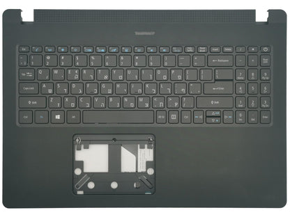 Acer Travelmate P215-52 Palmrest Cover Keyboard US Hebrew Black 6B.VMHN7.013