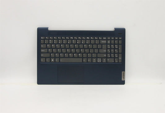 Lenovo IdeaPad 5-15ALC05 Palmrest Touchpad Cover Keyboard US Blue 5CB1B42893