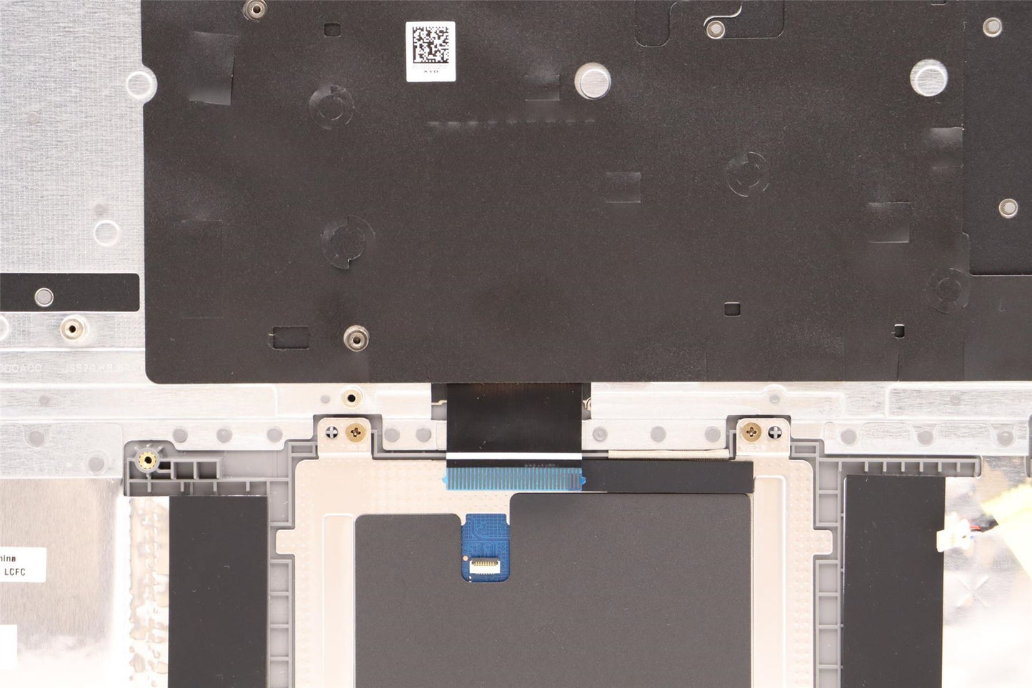Lenovo IdeaPad 1 15IGL7 Palmrest Cover Touchpad Keyboard Nordic Grey 5CB1J19744