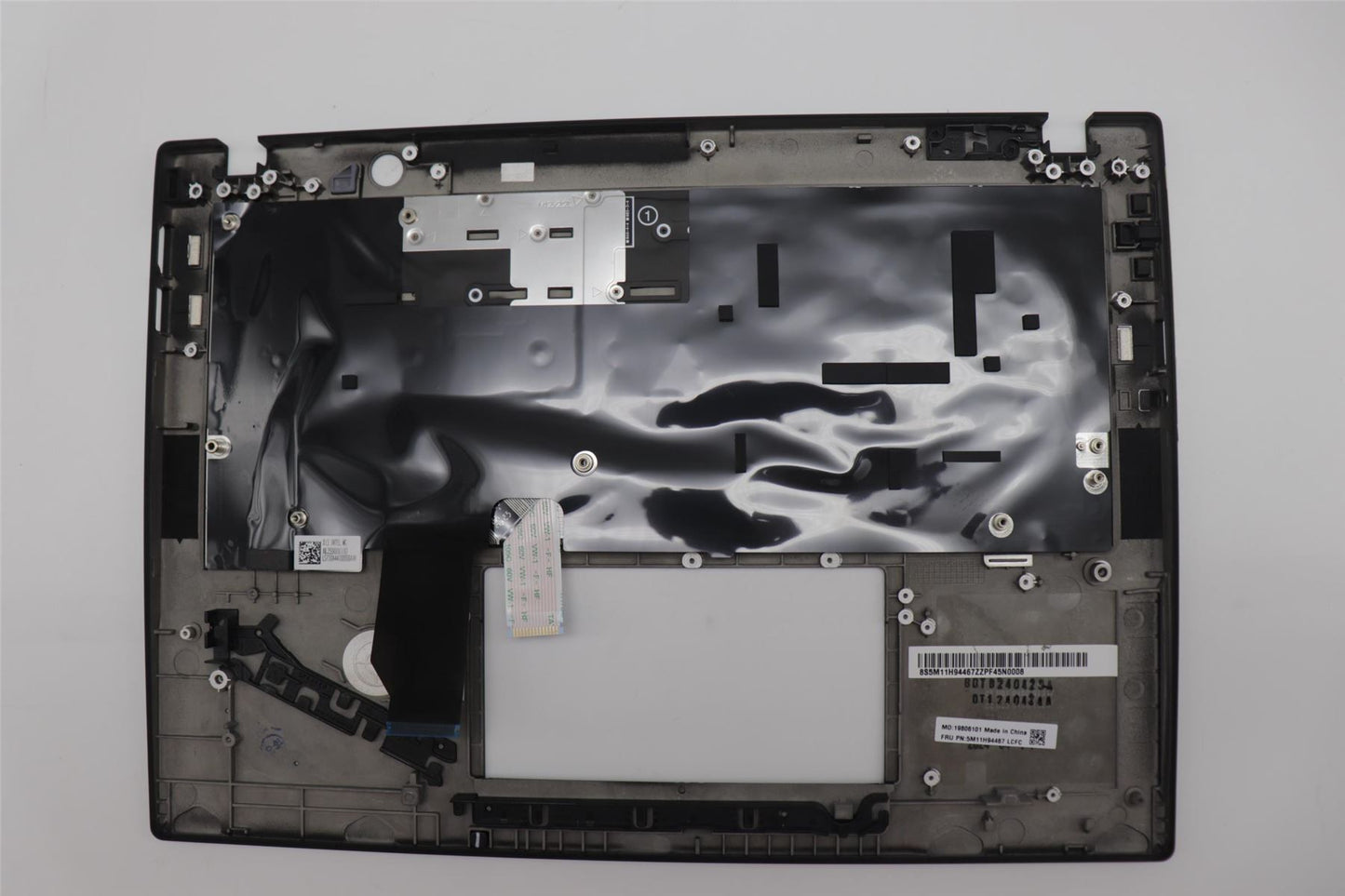 Lenovo ThinkPad X13 Gen 4 Keyboard Palmrest Top Cover Ukrainian Black 5M11H94466