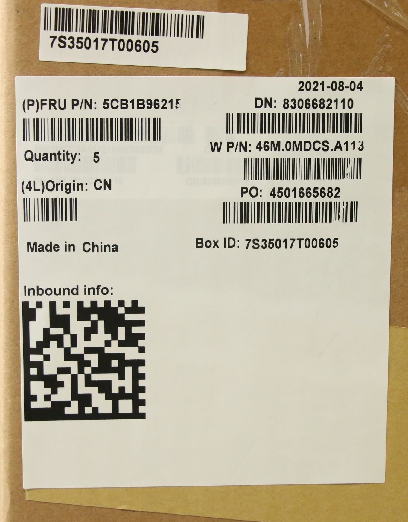 Lenovo Upper Case ASM_LA SPA W 82HV PG 5CB1B96215