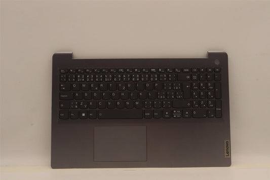 Lenovo IdeaPad 3 15IAU7 Palmrest Cover Touchpad Keyboard Arctic Grey 5CB1H78266