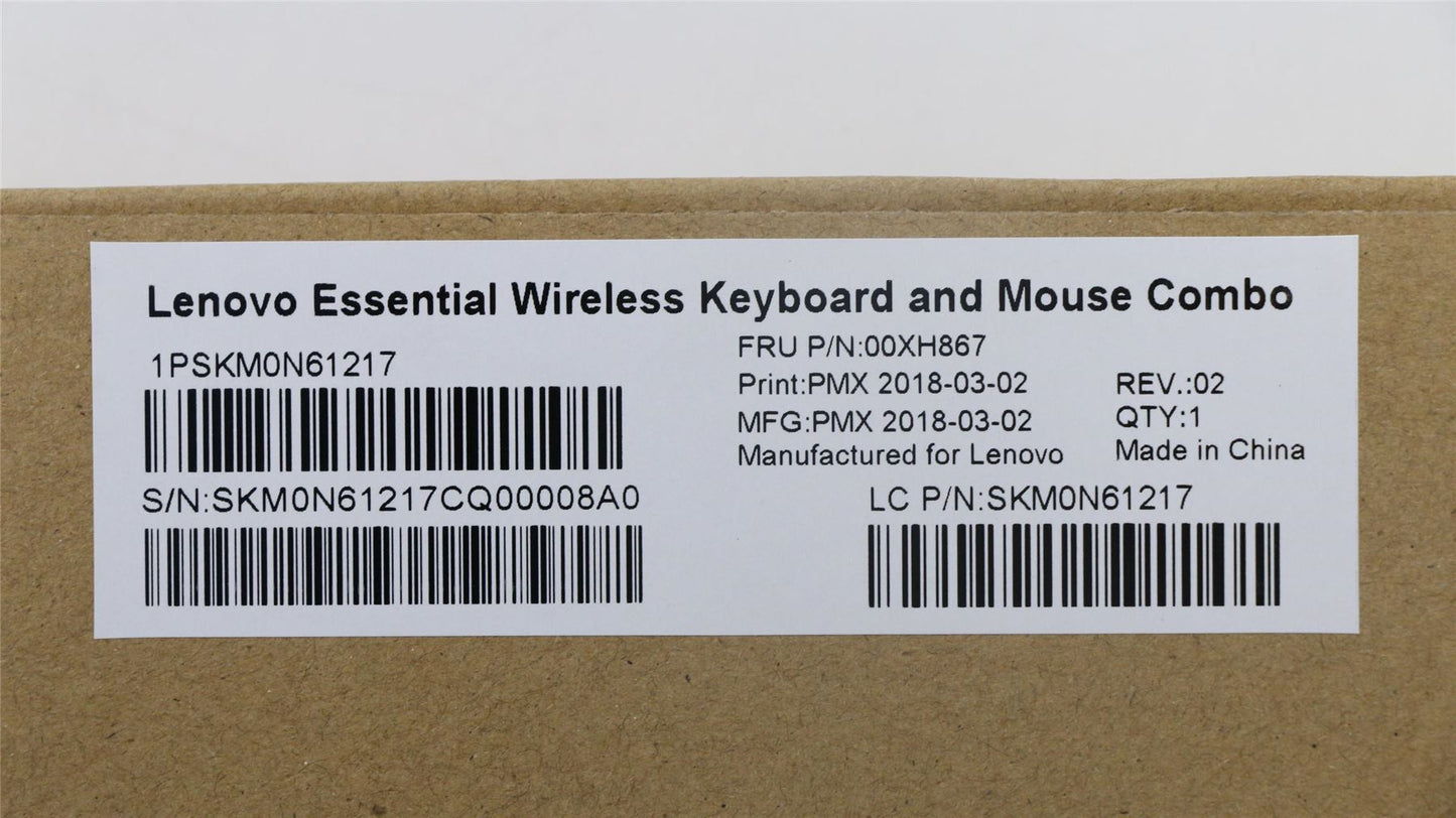 Lenovo IdeaCentre A340-24ICB A340-22ICB Wireless Keyboard Mouse Japanese 00XH867