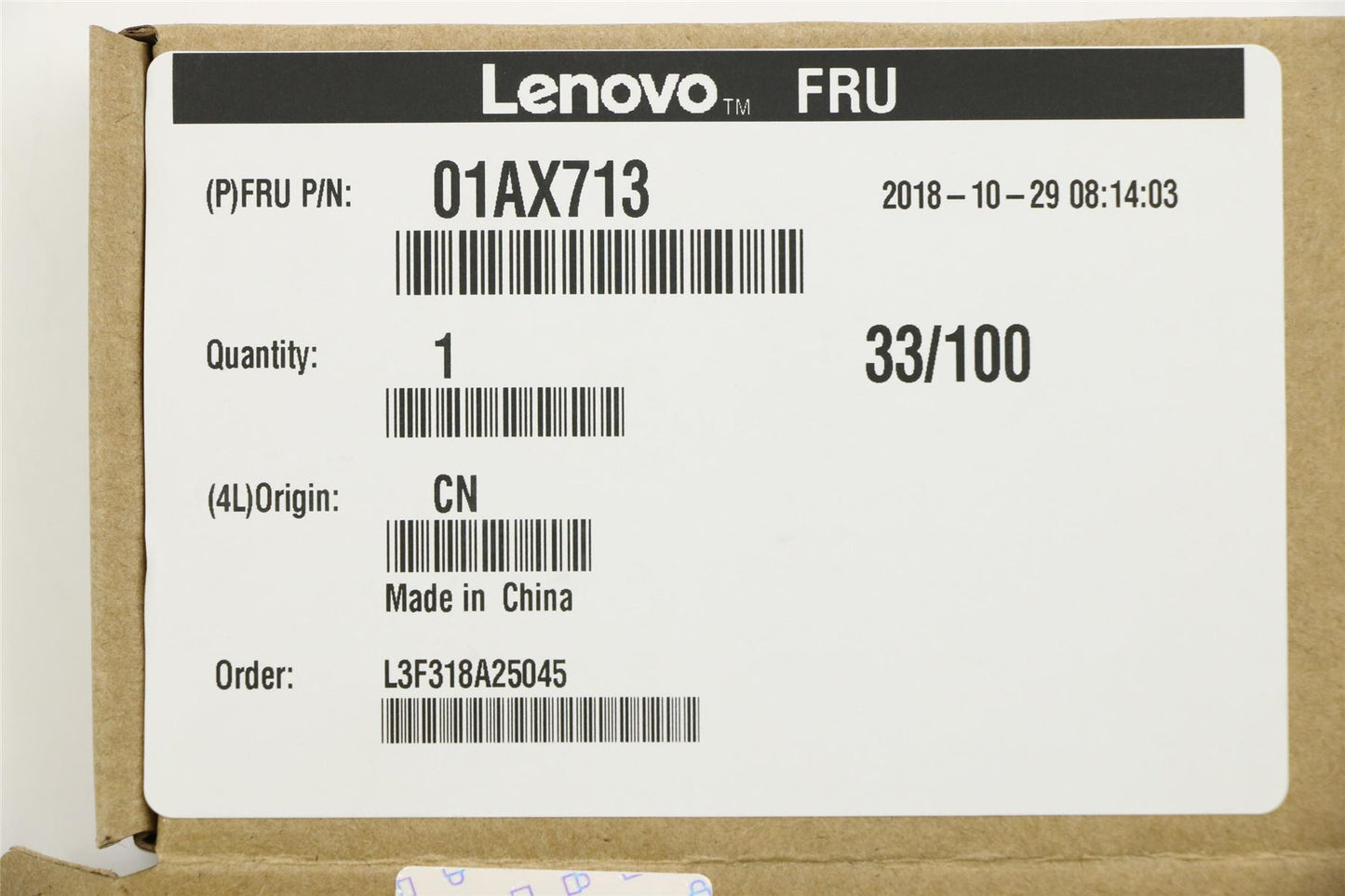 Lenovo 01AX713 Wireless,CMB,LTN,NFA344A M2