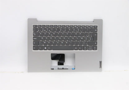 Lenovo IdeaPad 1-14ADA05 Keyboard Palmrest Top Cover Belgian Grey 5CB0Z55511