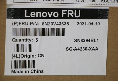 Lenovo ThinkPad L13 Gen 2 s Keyboard Russian Silver Backlit 5N20V43491